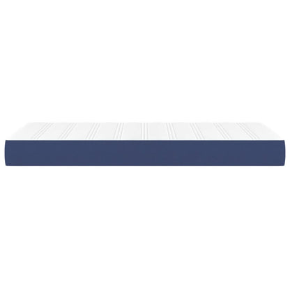 Materasso a Molle Insacchettate Blu 90x200x20 cm in Tessuto