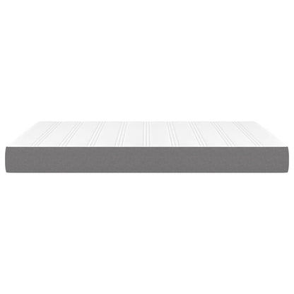 Materasso a Molle Insacchettate Grigio Scuro 140x200x20 cm