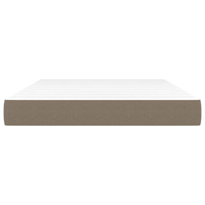 Materasso a Molle Insacchettate Grigio Tortora 140x200x20 cm