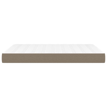 Materasso a Molle Insacchettate Grigio Tortora 140x200x20 cm