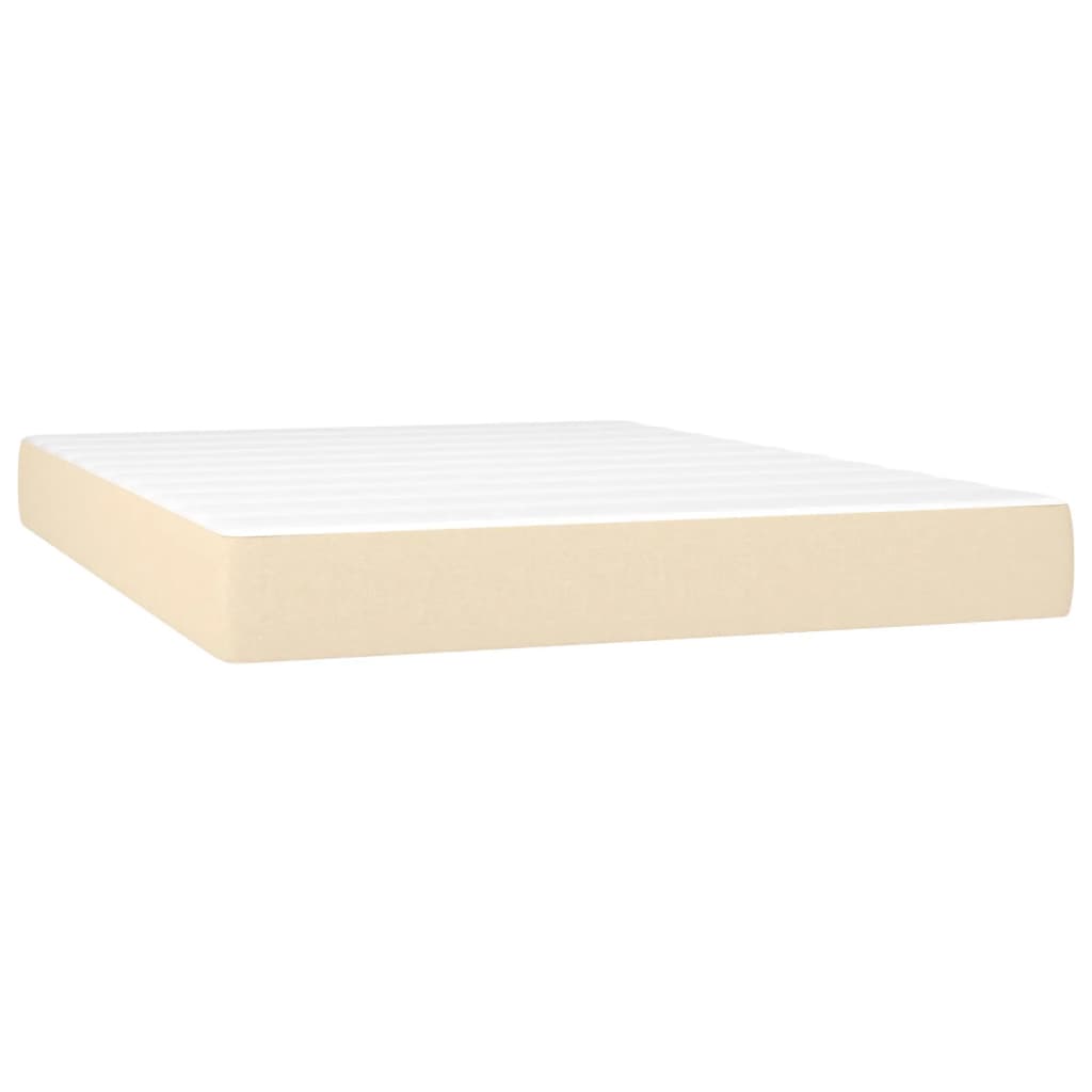 Materasso a Molle Insacchettate Crema 140x200x20 cm