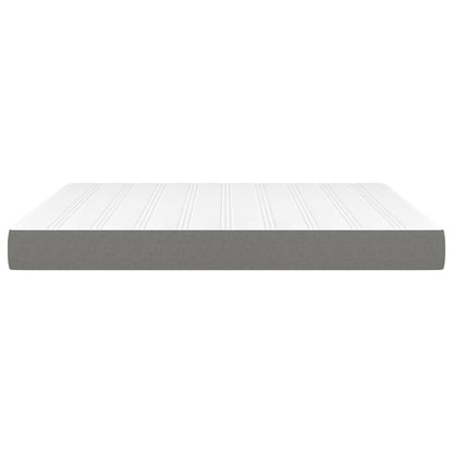 Materasso a Molle Insacchettate Grigio Scuro 160x200x20 cm