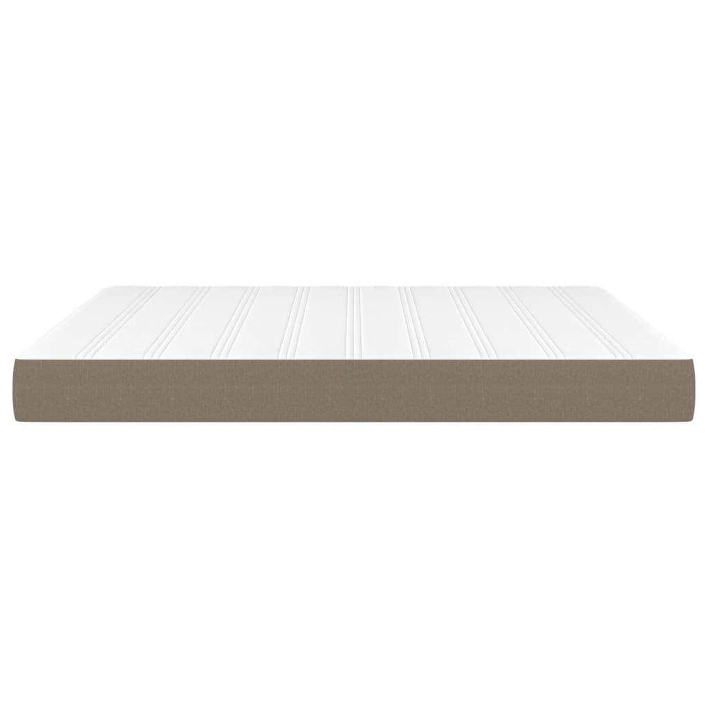 Materasso a Molle Insacchettate Grigio Tortora 160x200x20 cm