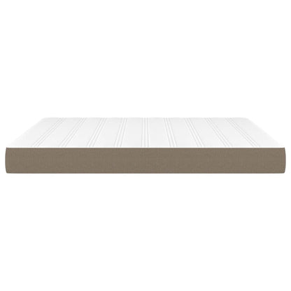 Materasso a Molle Insacchettate Grigio Tortora 160x200x20 cm