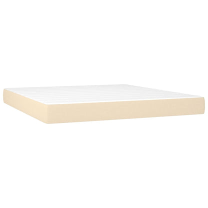 Materasso a Molle Insacchettate Crema 160x200x20 cm