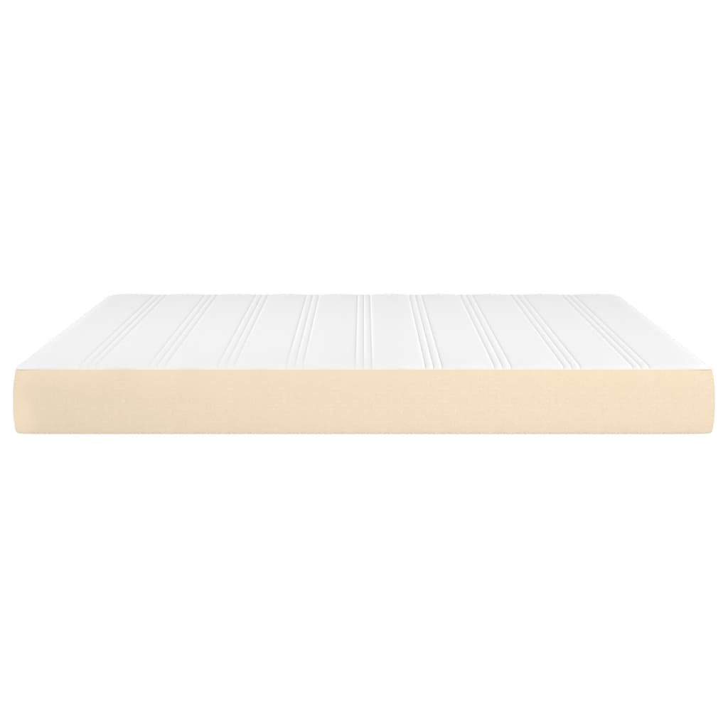 Materasso a Molle Insacchettate Crema 160x200x20 cm