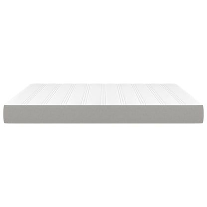 Materasso a Molle Insacchettate Grigio Chiaro 180x200x20 cm
