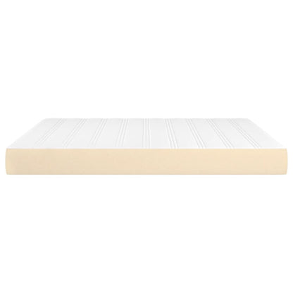 Materasso a Molle Insacchettate Crema 180x200x20 cm in Tessuto