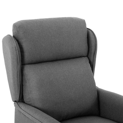Sedia da massaggio Grigio chiaro 93.5 x 67.5 x 101.5 cm Tessuto