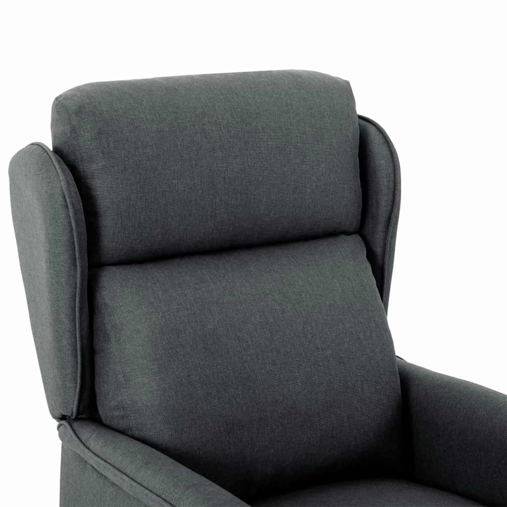 Sedia da massaggio Grigio scuro 93.5 x 67.5 x 101.5 cm Tessuto