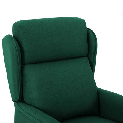 Sedia da massaggio Verde Scuro 93.5 x 67.5 x 101.5 cm Tessuto