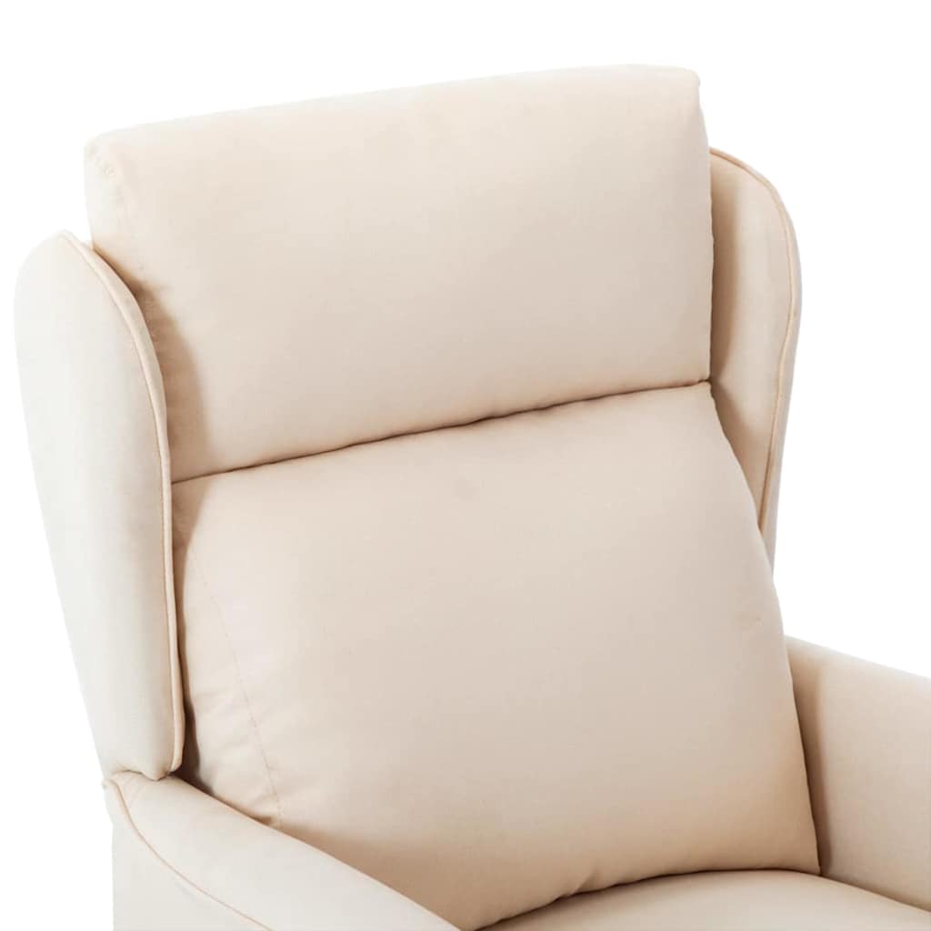 Sedia da massaggio Crema 93.5 x 67.5 x 101.5 cm Tessuto