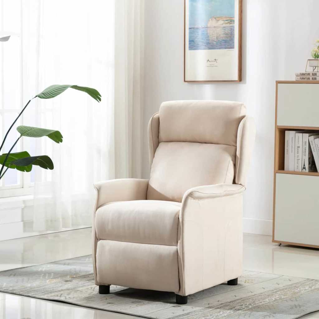 Sedia da massaggio Crema 93.5 x 67.5 x 101.5 cm Tessuto