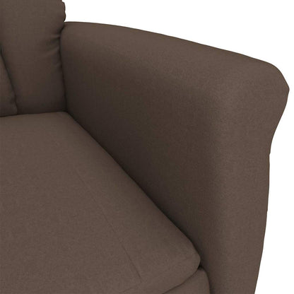 poltrona Marrone 96,5 x 70,5 x 95 cm Microfibra