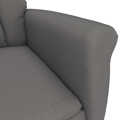 poltrona Grigio scuro 96,5 x 70,5 x 95 cm Microfibra