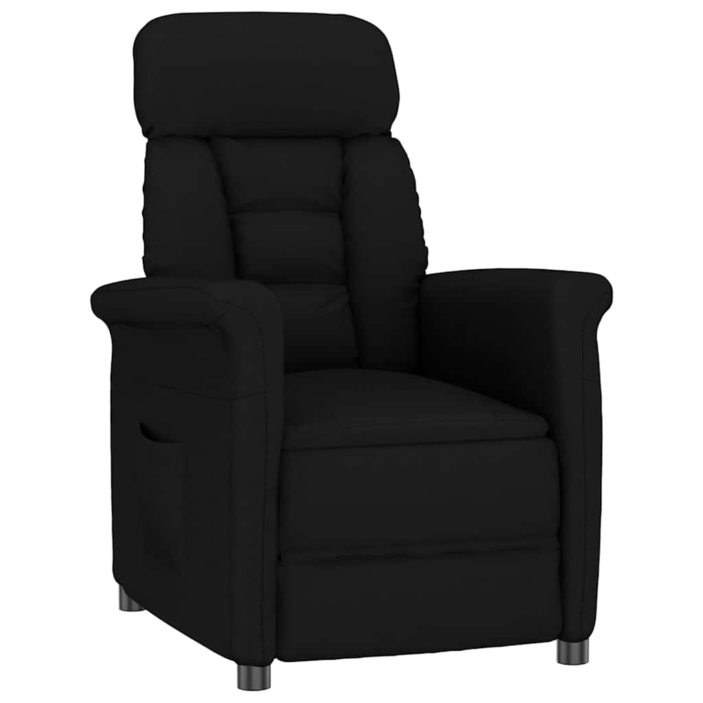 poltrona Nero 96,5 x 70,5 x 95 cm Microfibra