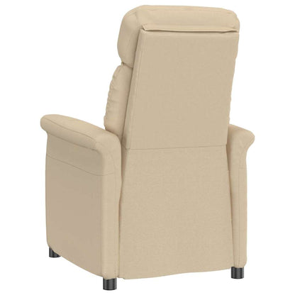 poltrona Crema 96,5 x 70,5 x 95 cm Microfibra