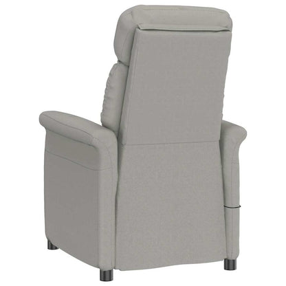 Sedia da massaggio Grigio chiaro 70.5 x 96.5 x 95 cm Poliestere