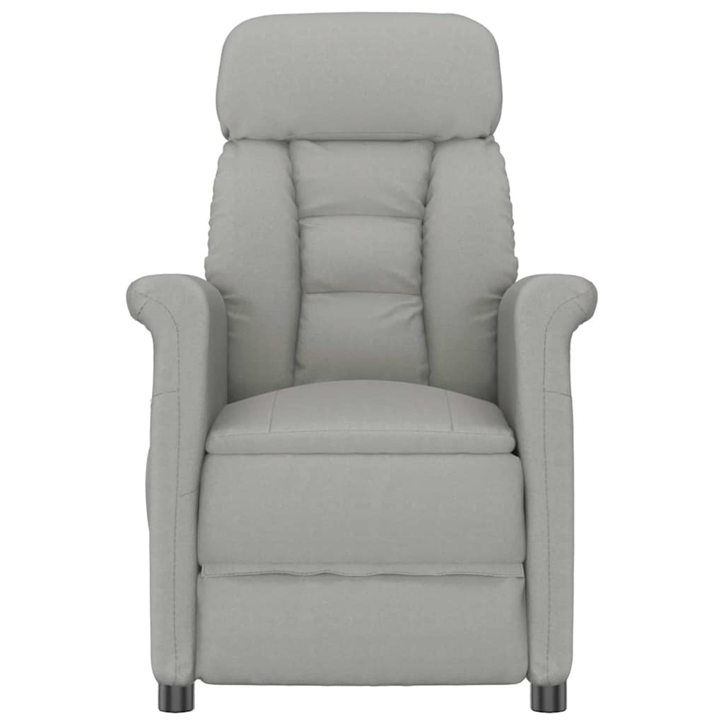 Sedia da massaggio Grigio chiaro 70.5 x 96.5 x 95 cm Poliestere