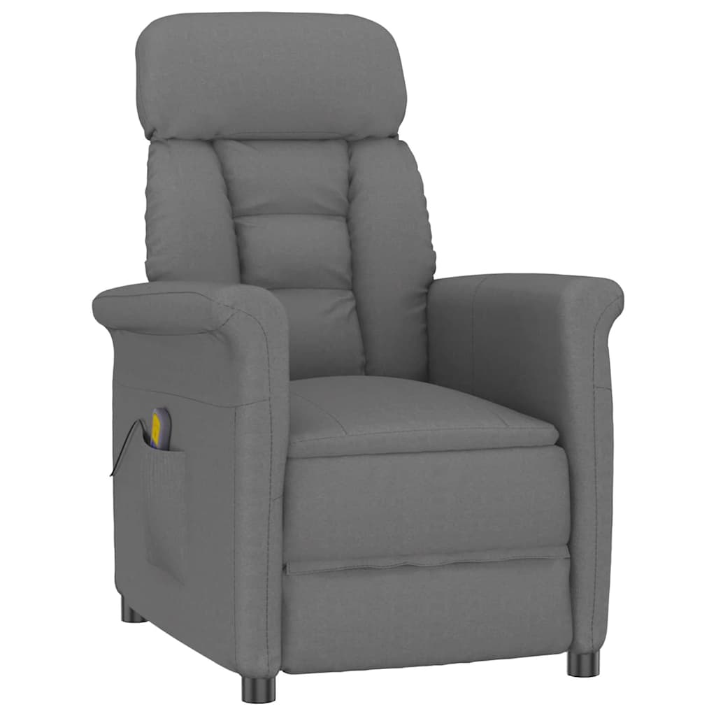 Sedia da massaggio Grigio scuro 70.5 x 96.5 x 95 cm Poliestere