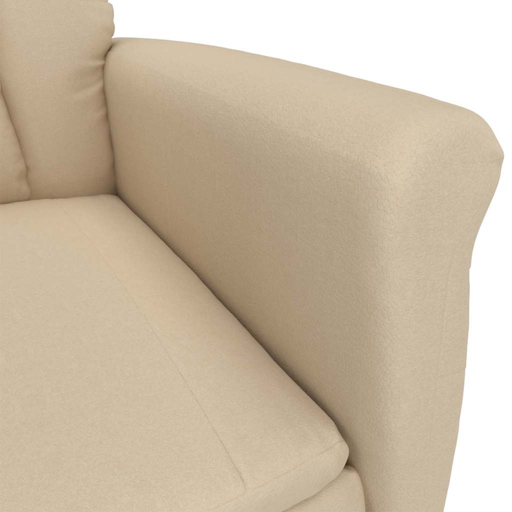 Sedia da massaggio Crema 70.5 x 96.5 x 95 cm Tessuto e metallo