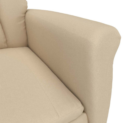 Sedia da massaggio Crema 70.5 x 96.5 x 95 cm Tessuto e metallo