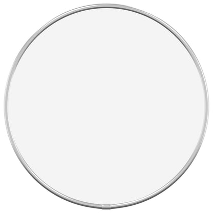 Specchio da Parete Argento Ã˜ 30 cm Rotondo