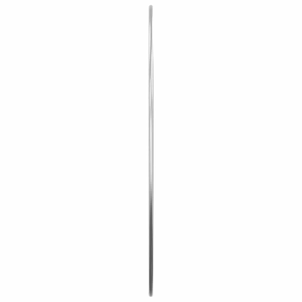 Specchio da Parete Argento Ã˜ 50 cm Rotondo