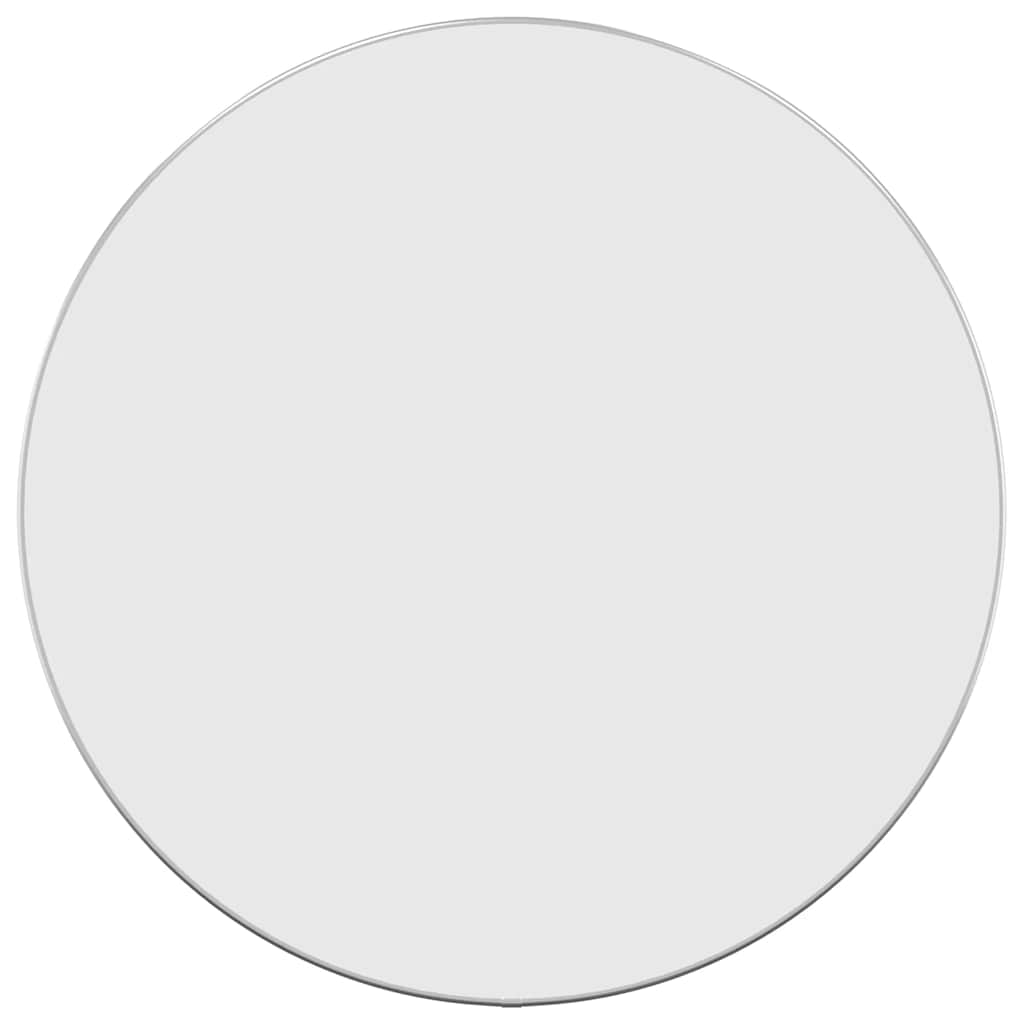 Specchio da Parete Argento ÃƒËœ 60 cm Rotondo