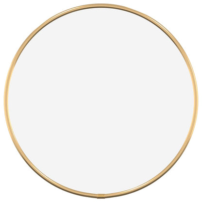 Specchio da Parete Dorato Ã˜ 30 cm Rotondo