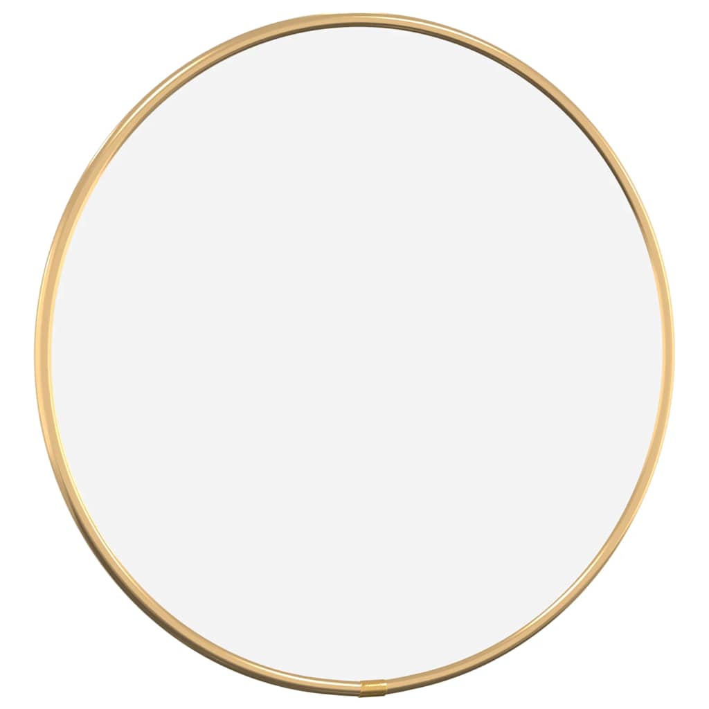 Specchio da Parete Dorato Ã˜ 30 cm Rotondo