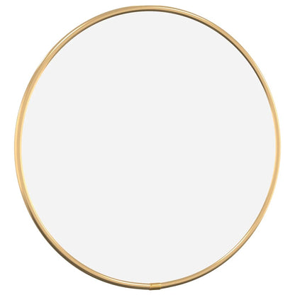 Specchio da Parete Dorato Ã˜ 30 cm Rotondo