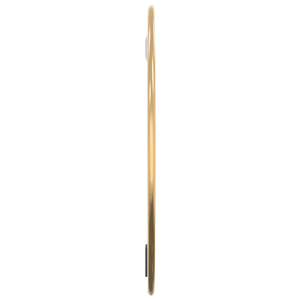 Specchio da Parete Dorato Ã˜ 30 cm Rotondo
