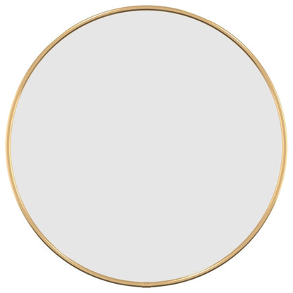 Specchio da Parete Dorato Ã˜ 40 cm Rotondo