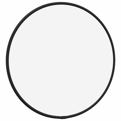 Specchio da Parete Nero Ã˜ 30 cm Rotondo
