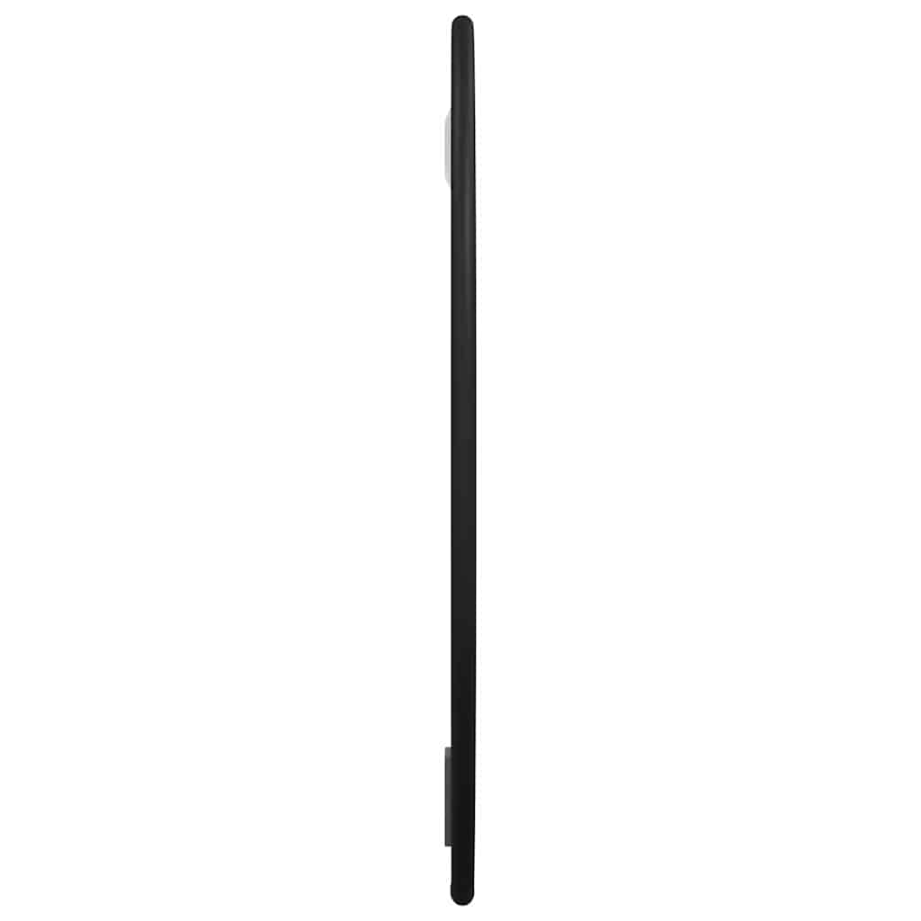 Specchio da Parete Nero Ã˜ 30 cm Rotondo