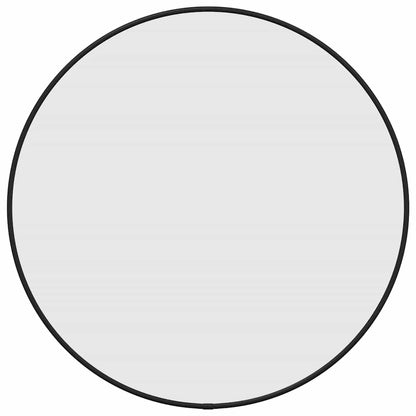 Specchio da Parete Nero ÃƒËœ 50 cm Rotondo