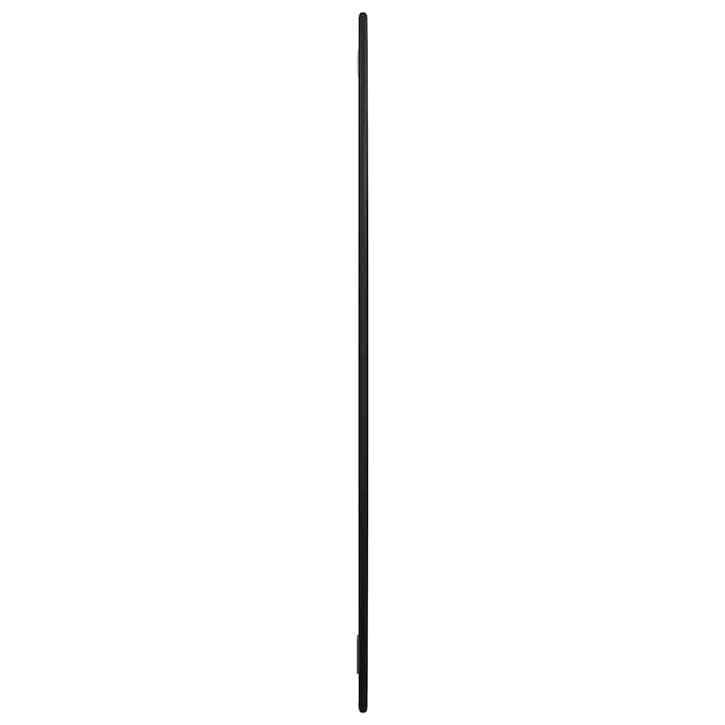 Specchio da Parete Nero Ã˜ 60 cm Rotondo