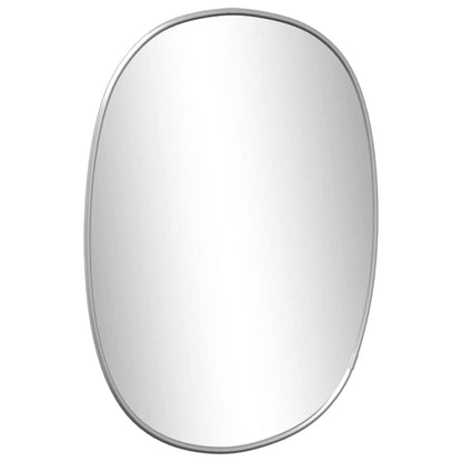 Specchio da Parete Argento 40x30 cm