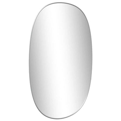 Specchio da Parete Argento 70x45 cm