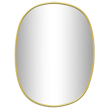 Specchio da Parete Dorato 30x25 cm