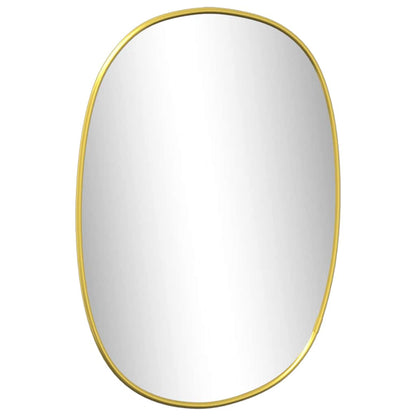 Specchio da Parete Dorato 30x25 cm
