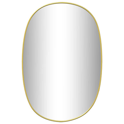Specchio da Parete Dorato 50x35 cm