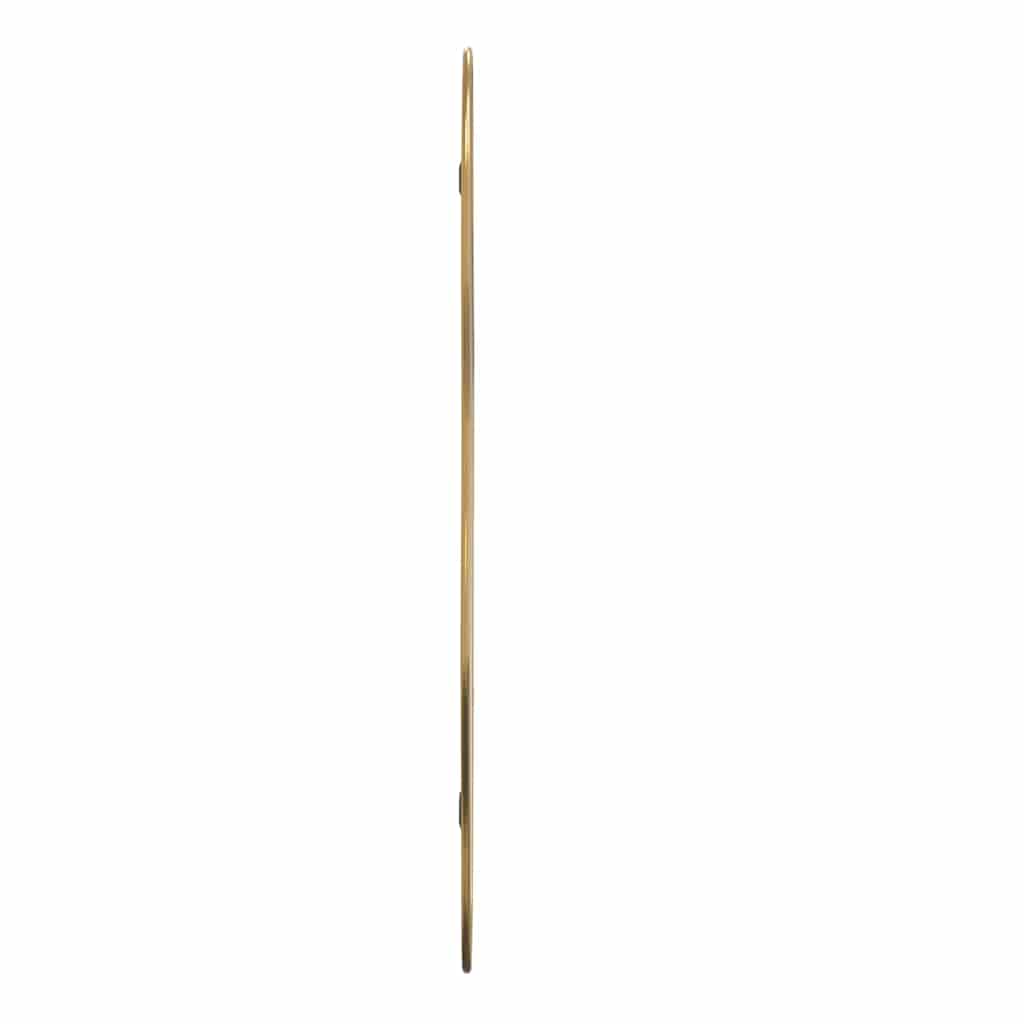 Specchio da Parete Dorato 60x25 cm
