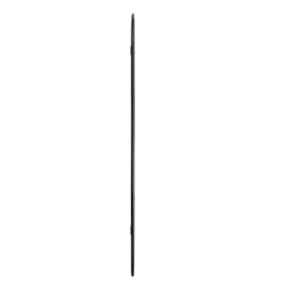 Specchio da Parete Nero 60x25 cm