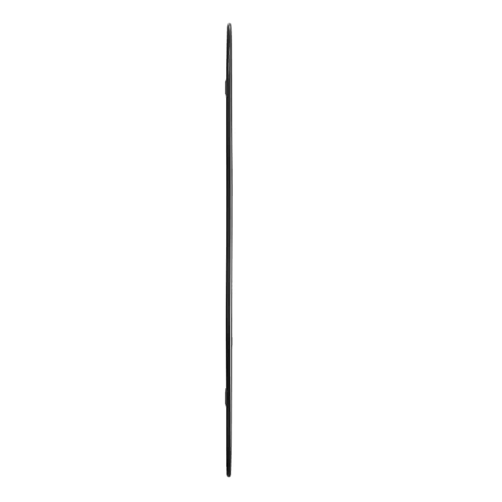 Specchio da Parete Nero 90x40 cm
