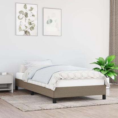 Giroletto senza Materasso Tortora 90x190 cm Tessuto
