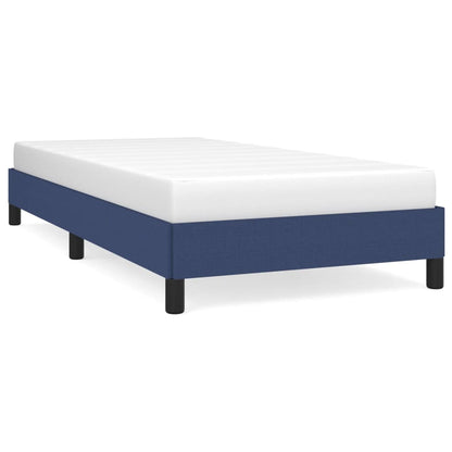 Giroletto senza Materasso Blu 90x200 cm in Tessuto