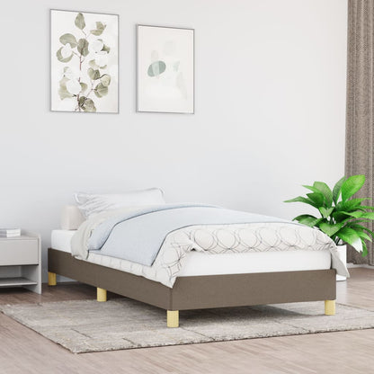Giroletto senza Materasso Tortora 80x200 cm Tessuto