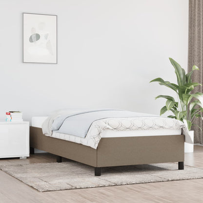 Giroletto senza Materasso Tortora 90x200 cm Tessuto